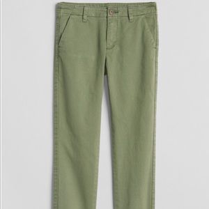 Gap Girls Chinos Olive size 14